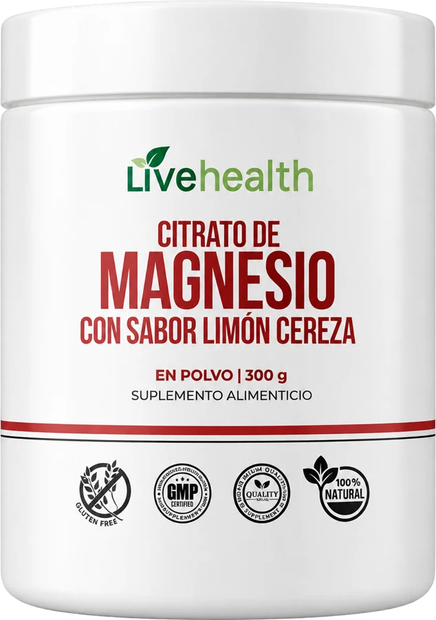 Magnesio en polvo Live Health