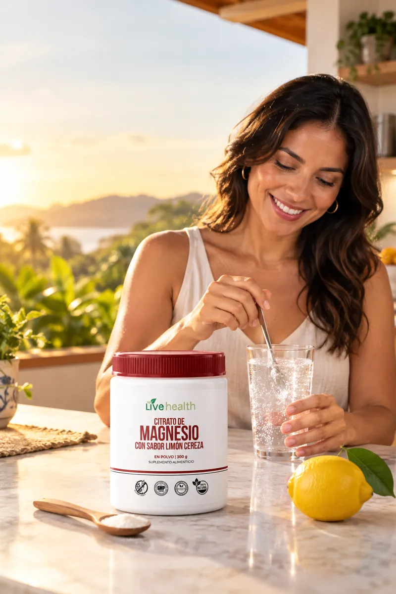 Magnesio en polvo Live Health